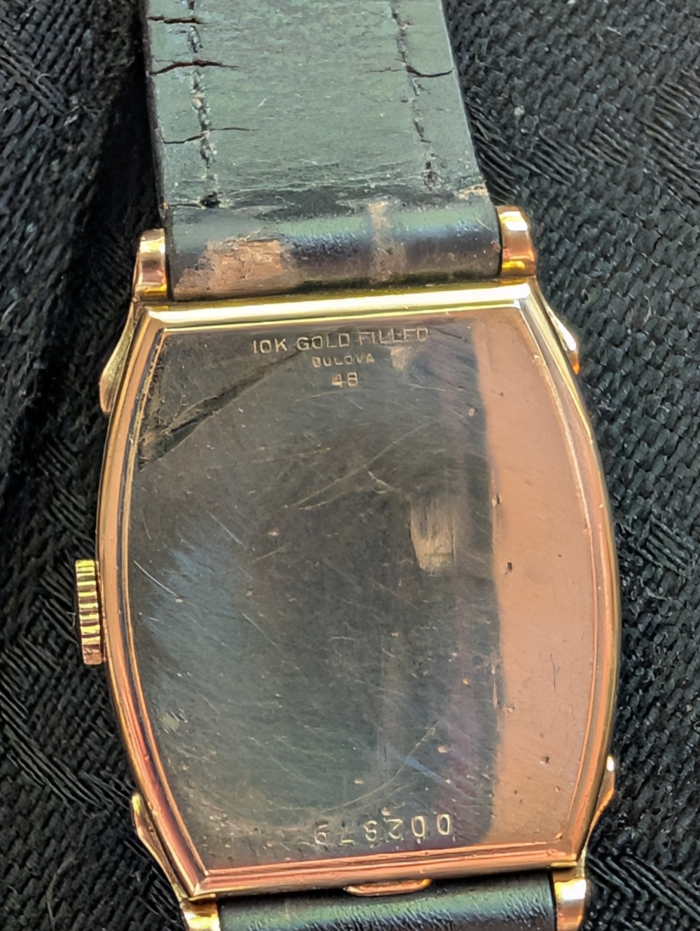 Vintage 1948 Bulova 10K Rose Gold Filled Watch Works Great!! Newly Serviced - Picture 10 of 14